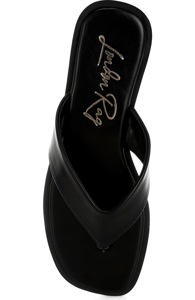 LONDON RAG Perrys Flip Flop, Alternate, color, Black