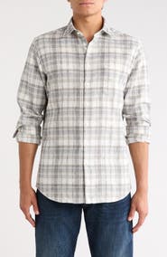 Rodd & Gunn Yarn Dyed Plaid Sports Fit Cotton Button-Up Shirt