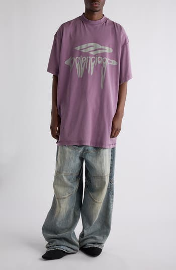 (送料・関税込) Balenciaga 3B Liquefied T-shirt oversized Balenciaga 3B Liquefied T-Shirt Oversized - LABELS