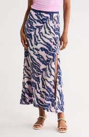 Diane von Furstenberg Isadora Silk Maxi Skirt