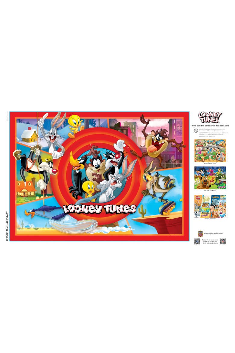 Looney Tunes 1000 Piece Jigsaw Puzzle, Alternate, color, Multicolor