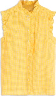 Boden Sleeveless Linen Top