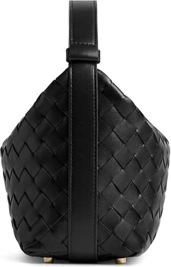 国内発送【BOTTEGA VENETA】Wallace ミニバッグ Bottega Veneta Mini Wallace Intrecciato Leather Shoulder Bag