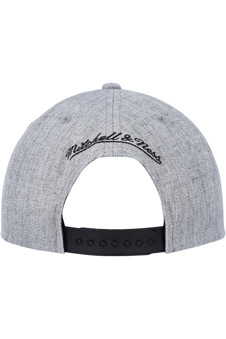 Men's Mitchell & Ness Heather Gray Toronto Raptors Hardwood Classics 2.0 Snapback Hat, Alternate, color, Heather Gray