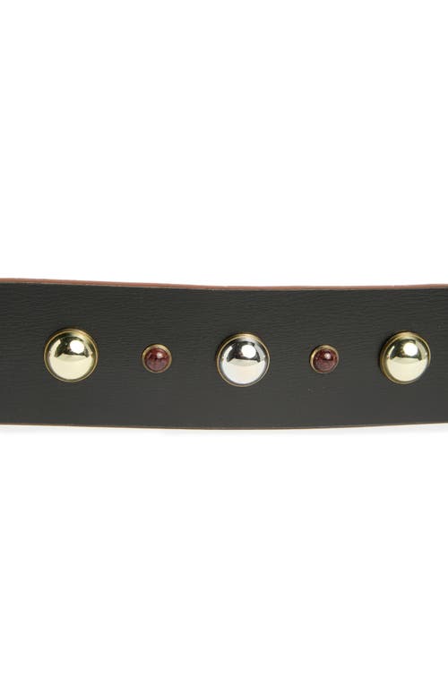 Kurt Geiger London Studded Leather Belt
