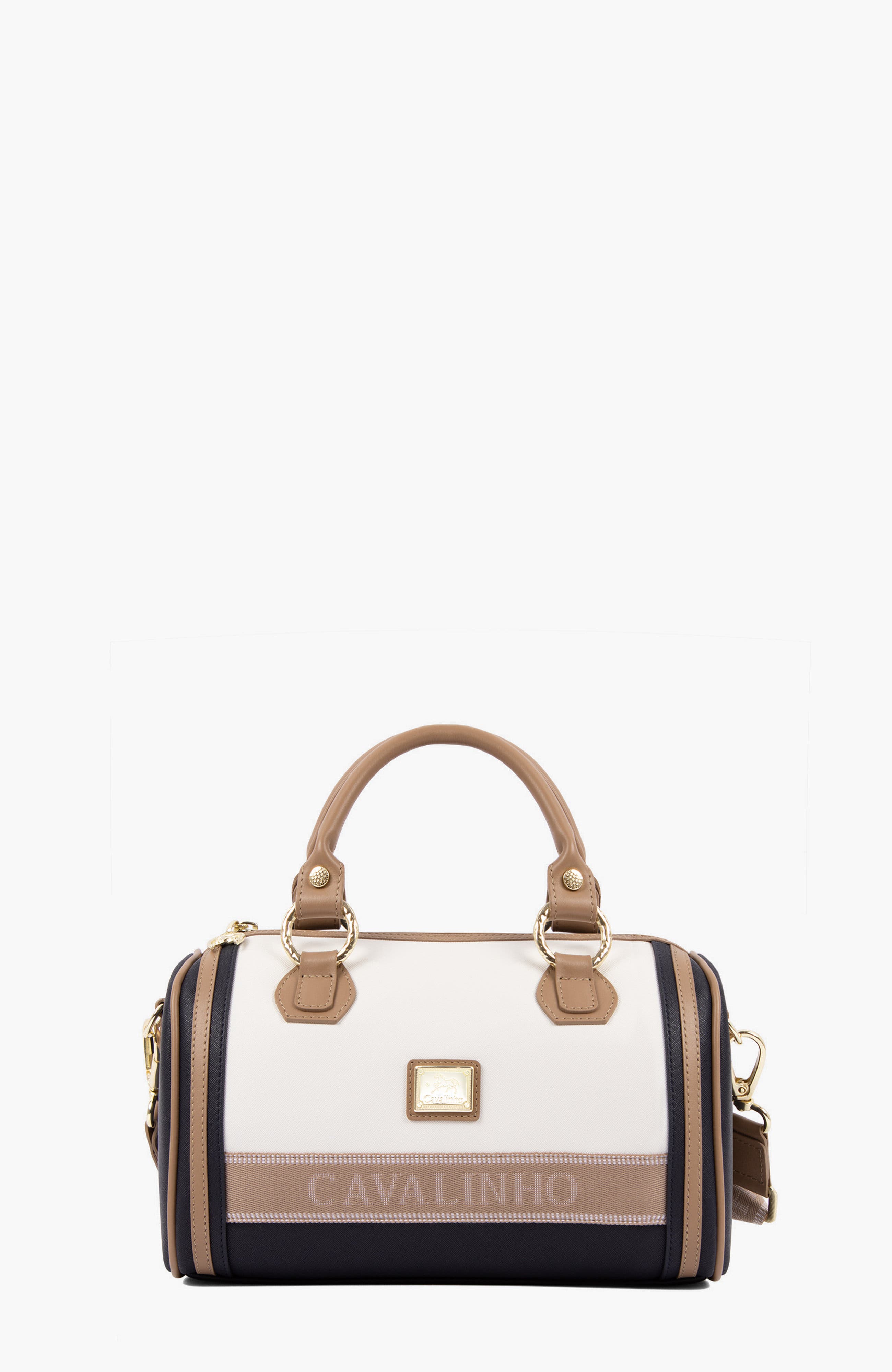 Beige / White / Navy
