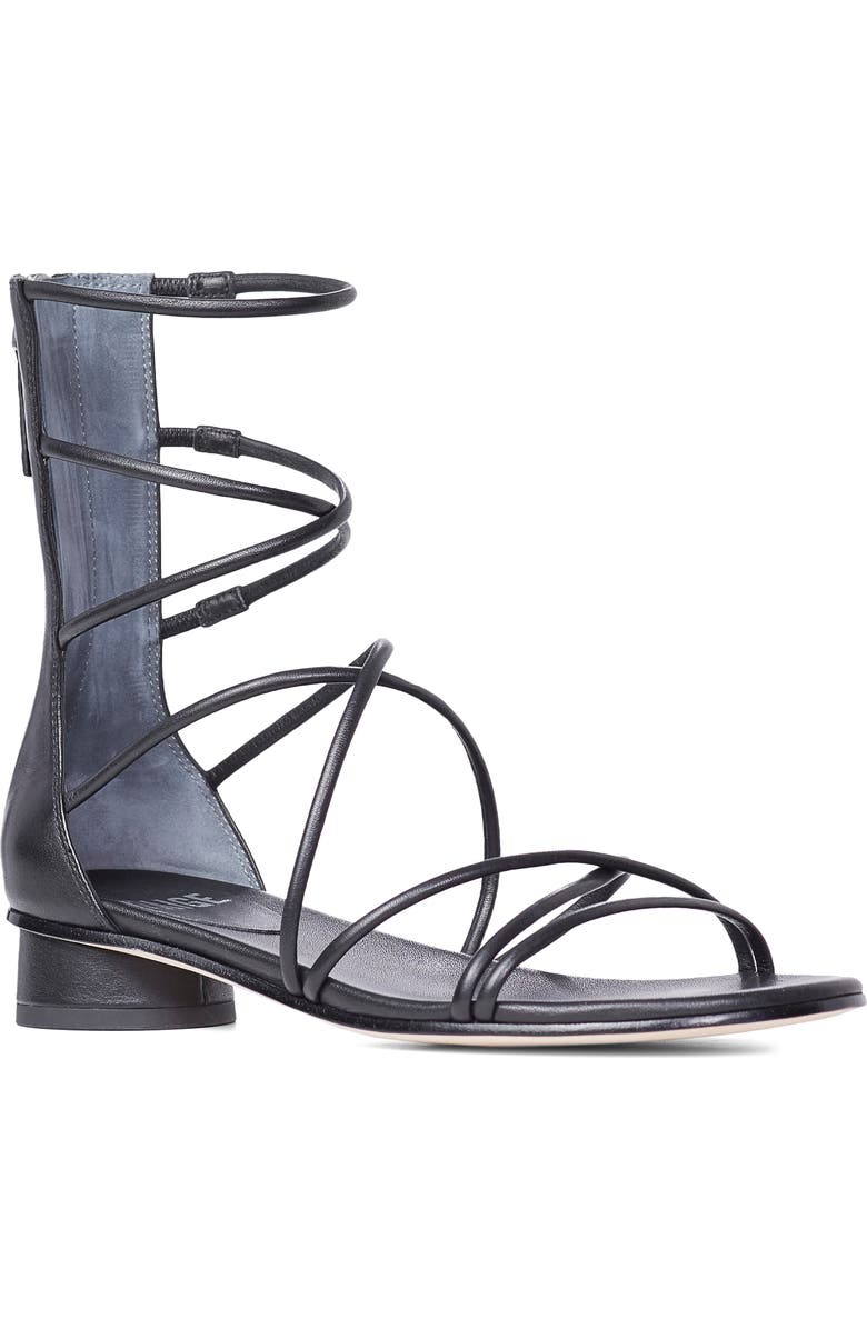 PAIGE Evie Gladiator Sandal, Main, color, Black