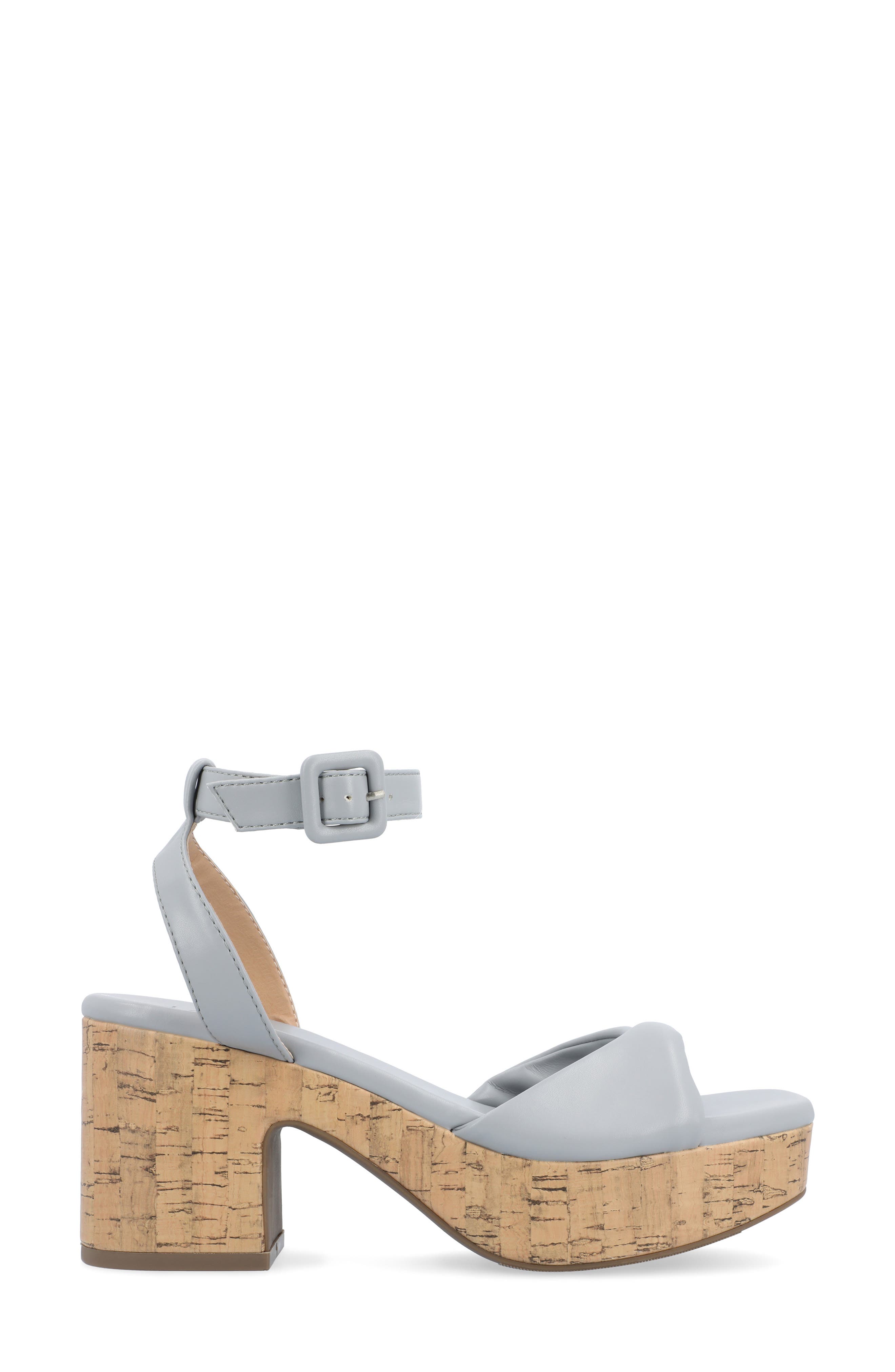 Journee Collection Eianna Sandal, Alternate, color, Blue