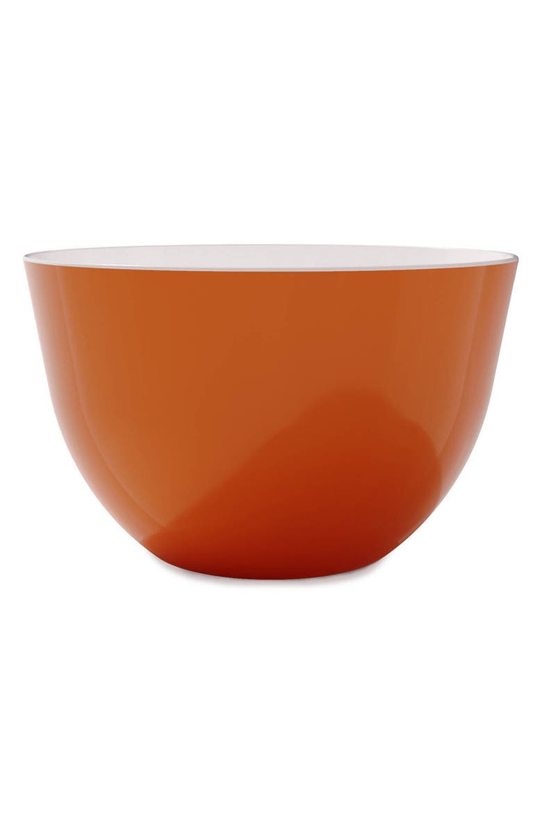 TREBONN Melamine Pile Bowl, Main, color, Orange