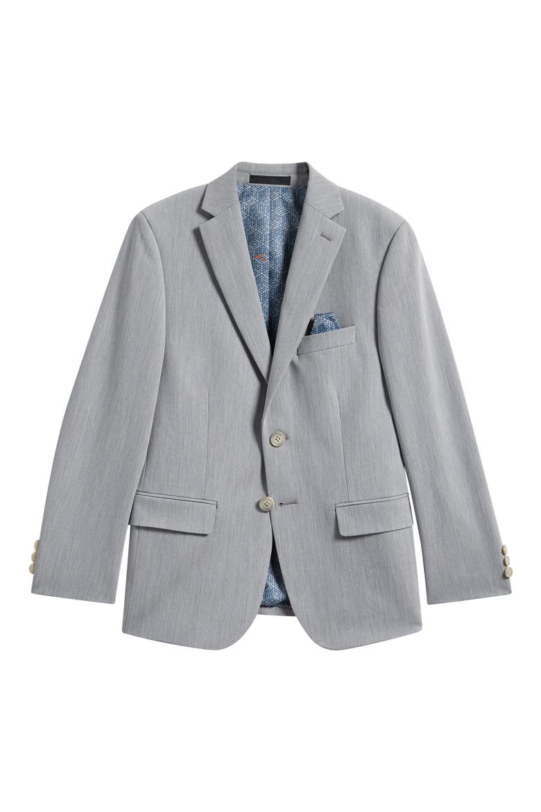 Kids' Suit Jacket, Main, color, GREY