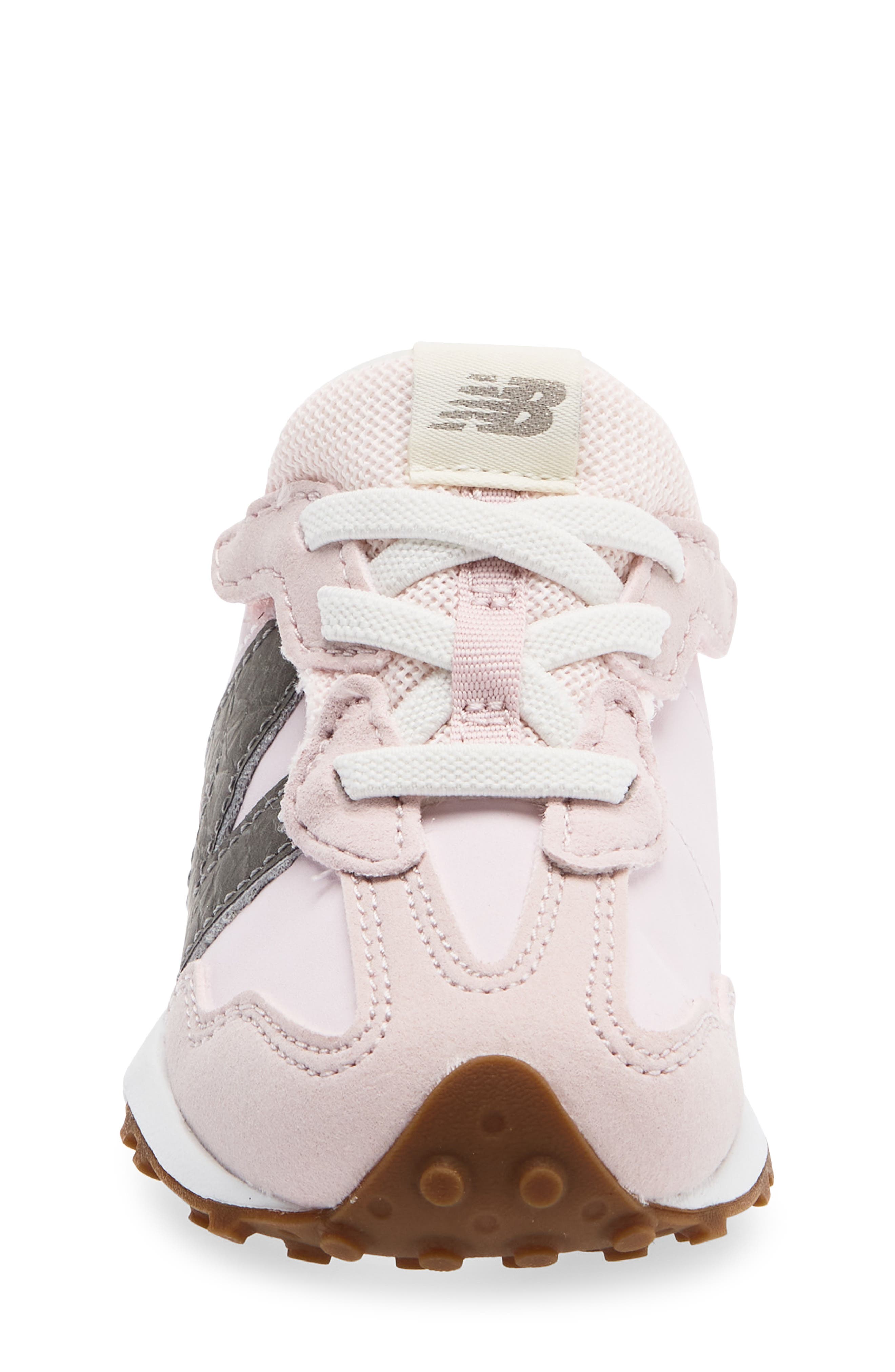 Kids' 327 Sneaker, Alternate, color, PINK SALT/DARK SILVER METALLIC
