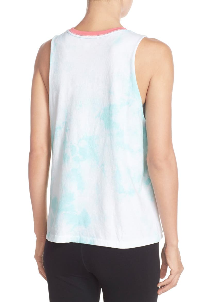 'Good Vibes All Day' Muscle Tee, Alternate, color, SKYWASH