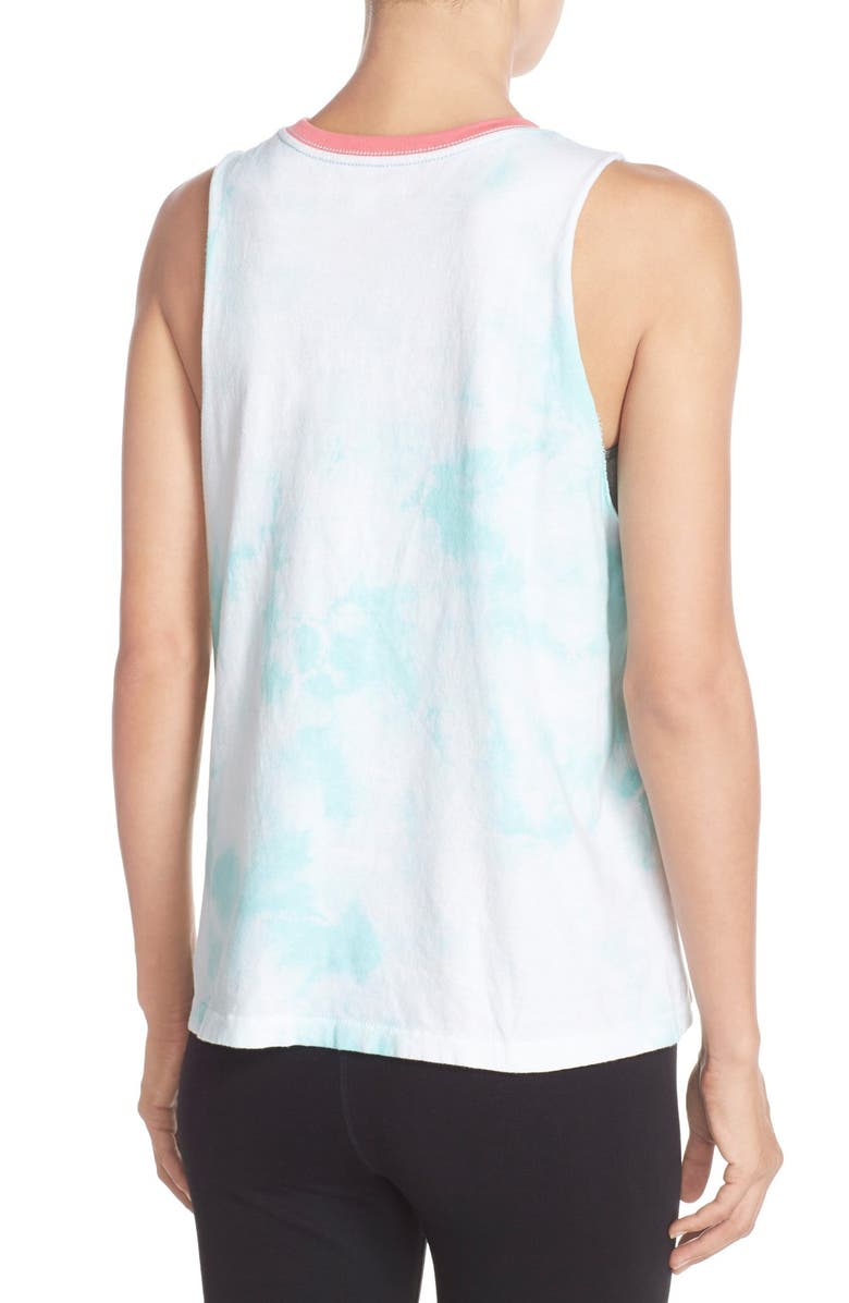 Spiritual Gangster 'Good Vibes All Day' Muscle Tee, Alternate, color, 