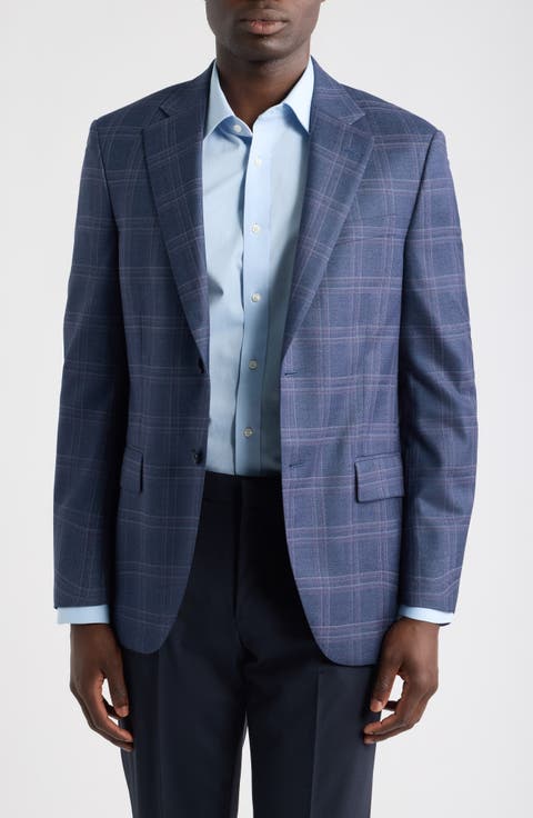 Flynn Classic Plaid Wool Sport Coat