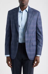 Peter Millar Flynn Classic Plaid Wool Sport Coat