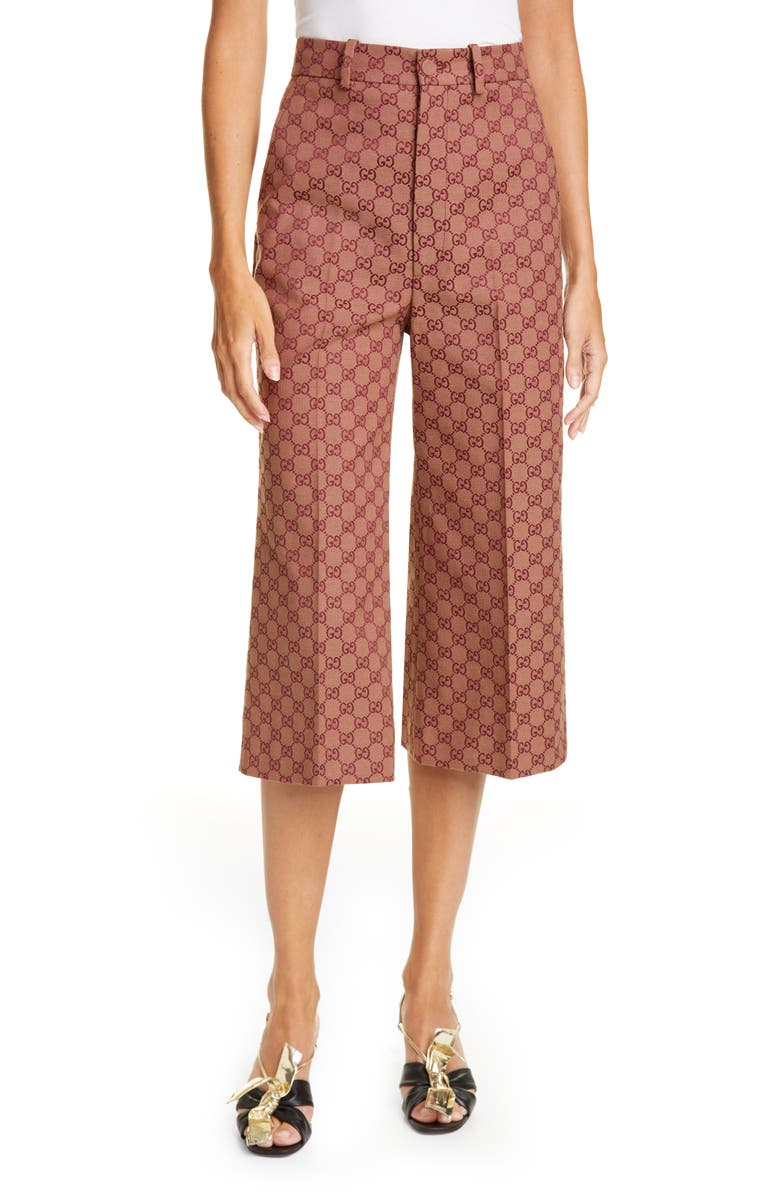 Gucci GG Canvas Culottes, Main, color,