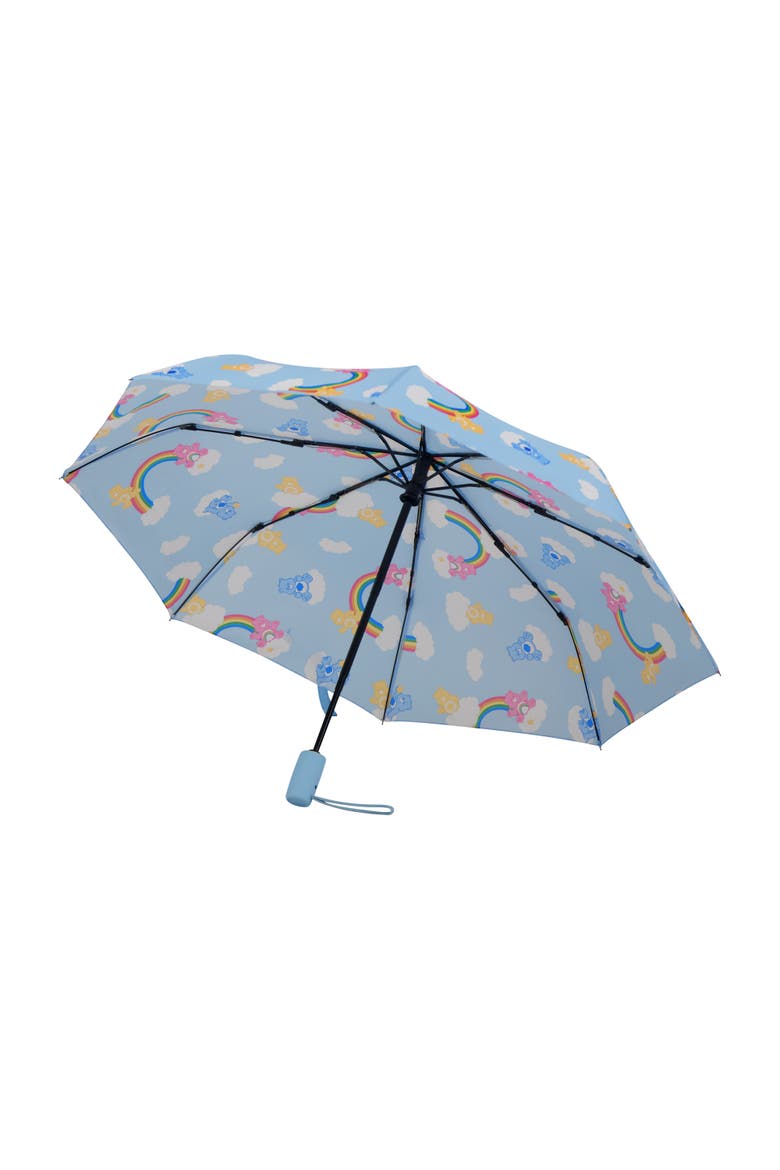 Adult Rain Umbrella  39" Automatic Folding, Compact & Travel-Friendly, Alternate, color, BLUE