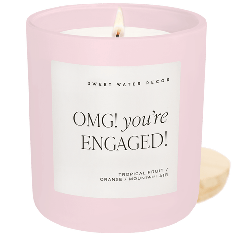 15 oz Wedding  and Engagement Candles