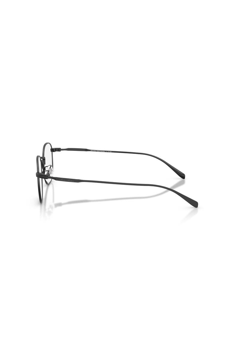 50mm Round optical glasses, Alternate, color, Black
