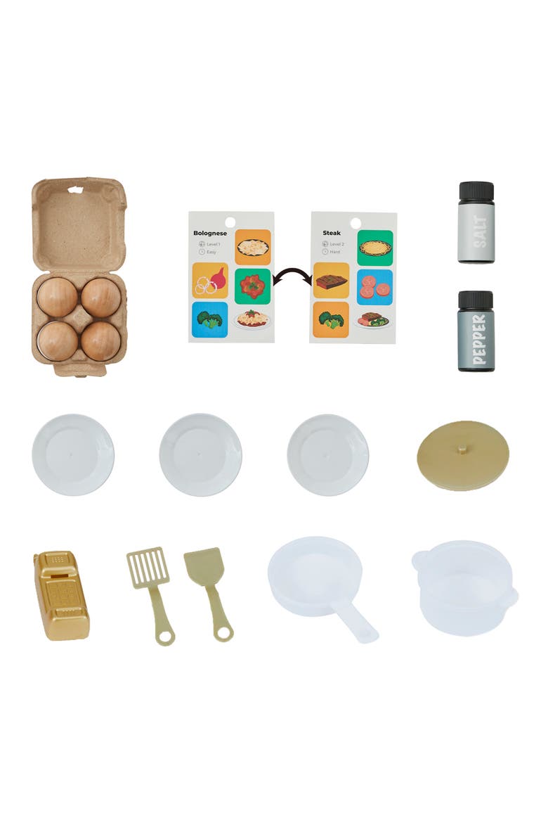 Chef Memphis Kitchen Playset, Alternate, color, GRAY/ GOLD