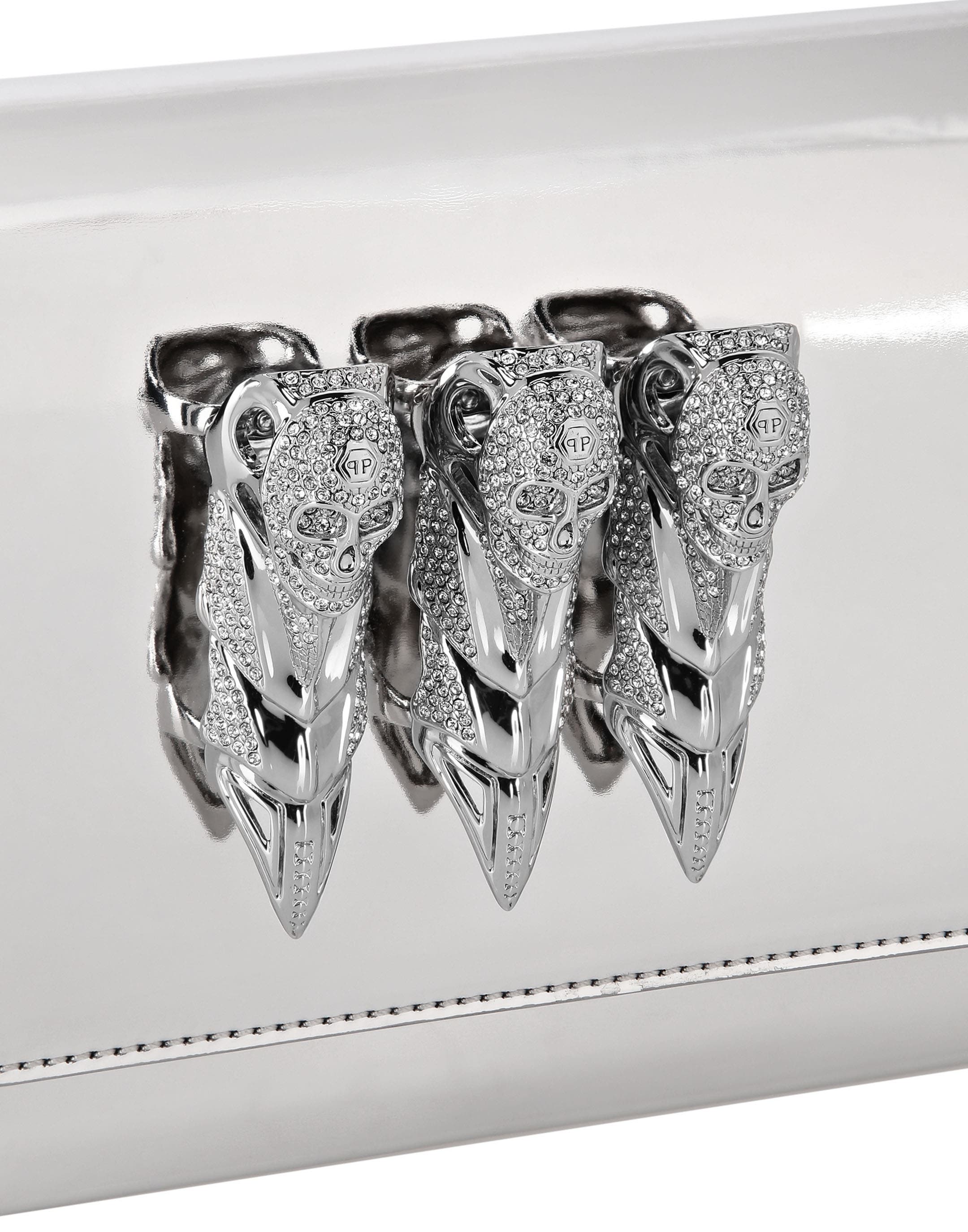 Clutch Women, Alternate, color, Silver