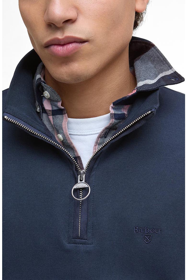 Lambeth Quarter Zip, Alternate, color, NAVY