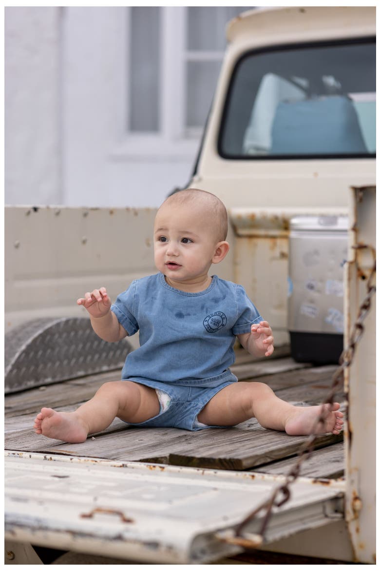Denim Boy Set for Infant, Alternate, color, Blue
