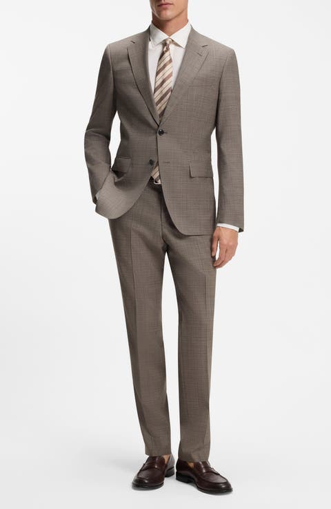 Huge Stretch Virgin Wool Suit