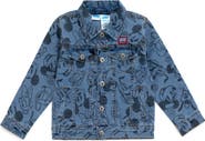 Disney Mickey Mouse & Friends Denim Jacket Overalls and Pants