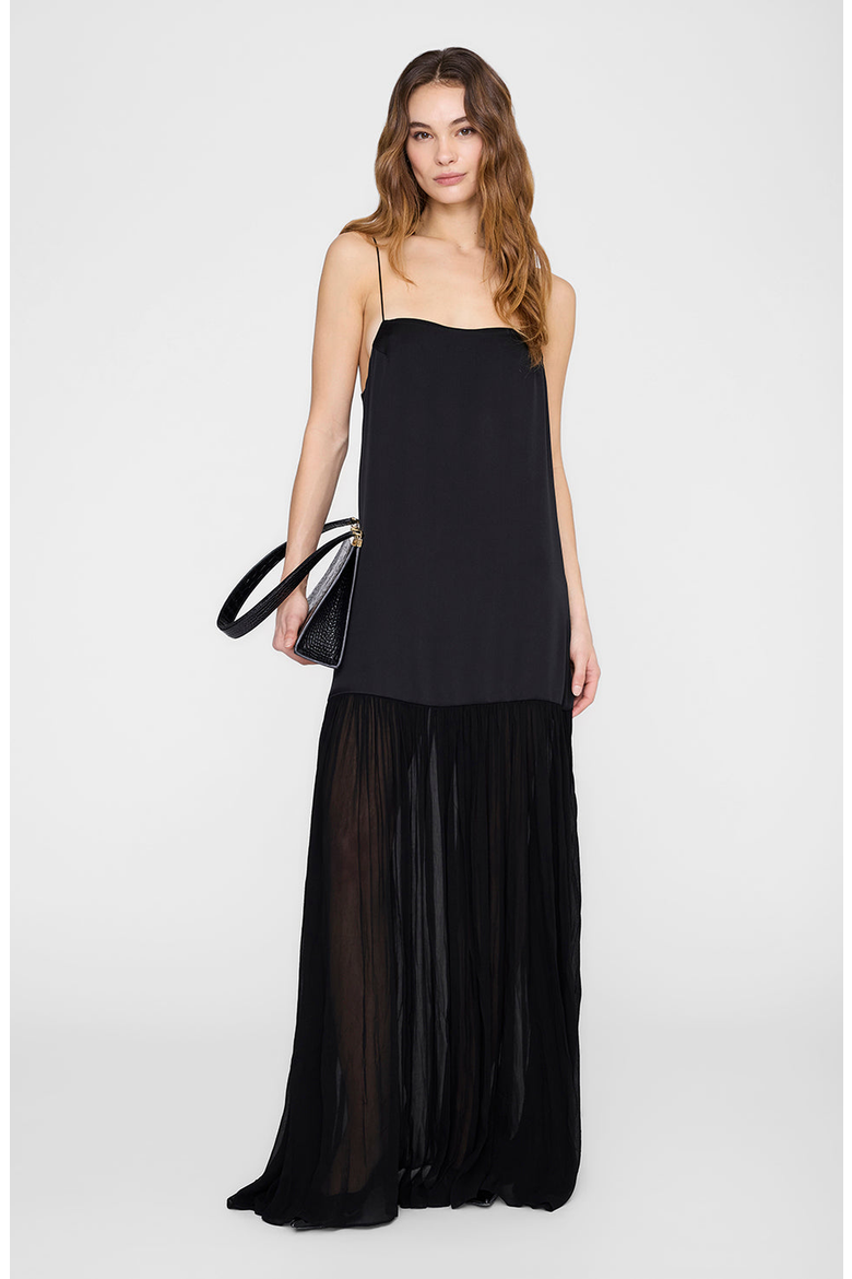Clementine Dress, Main, color, Black