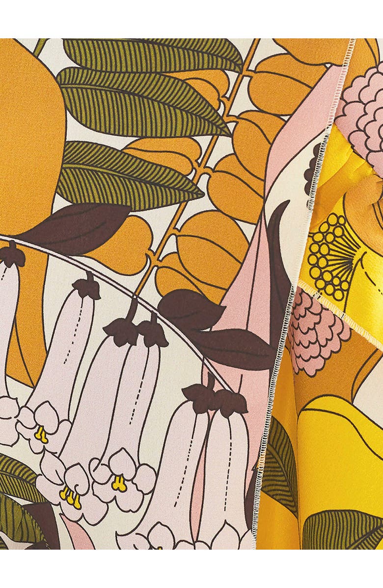 La DoubleJ Lollipop Wrap Dress Big Flower Rose Pink, Alternate, color, Big Flower Rose Pink