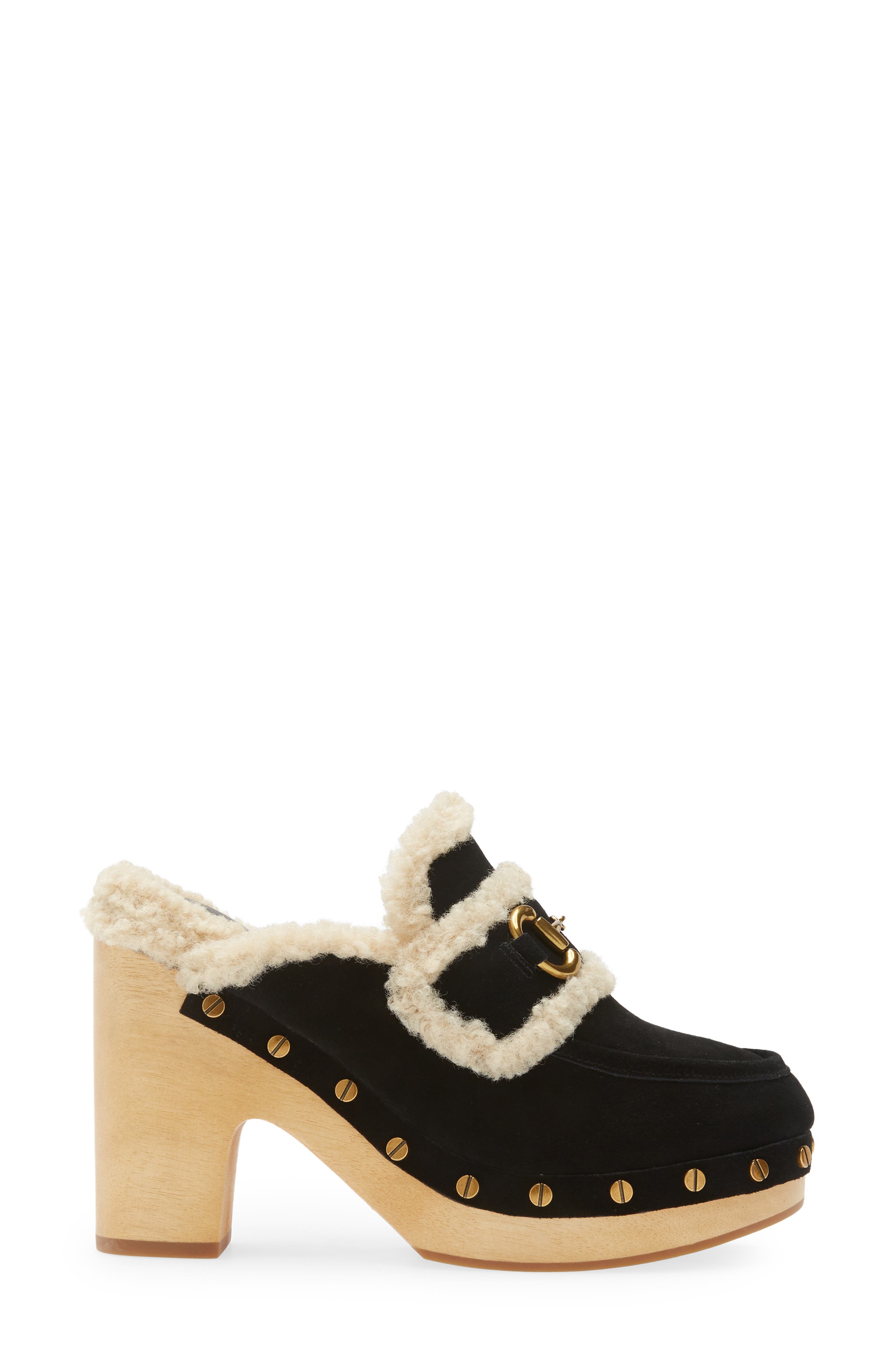 Jeffrey Campbell Delanie Faux Shearling Mule, Alternate, color, 