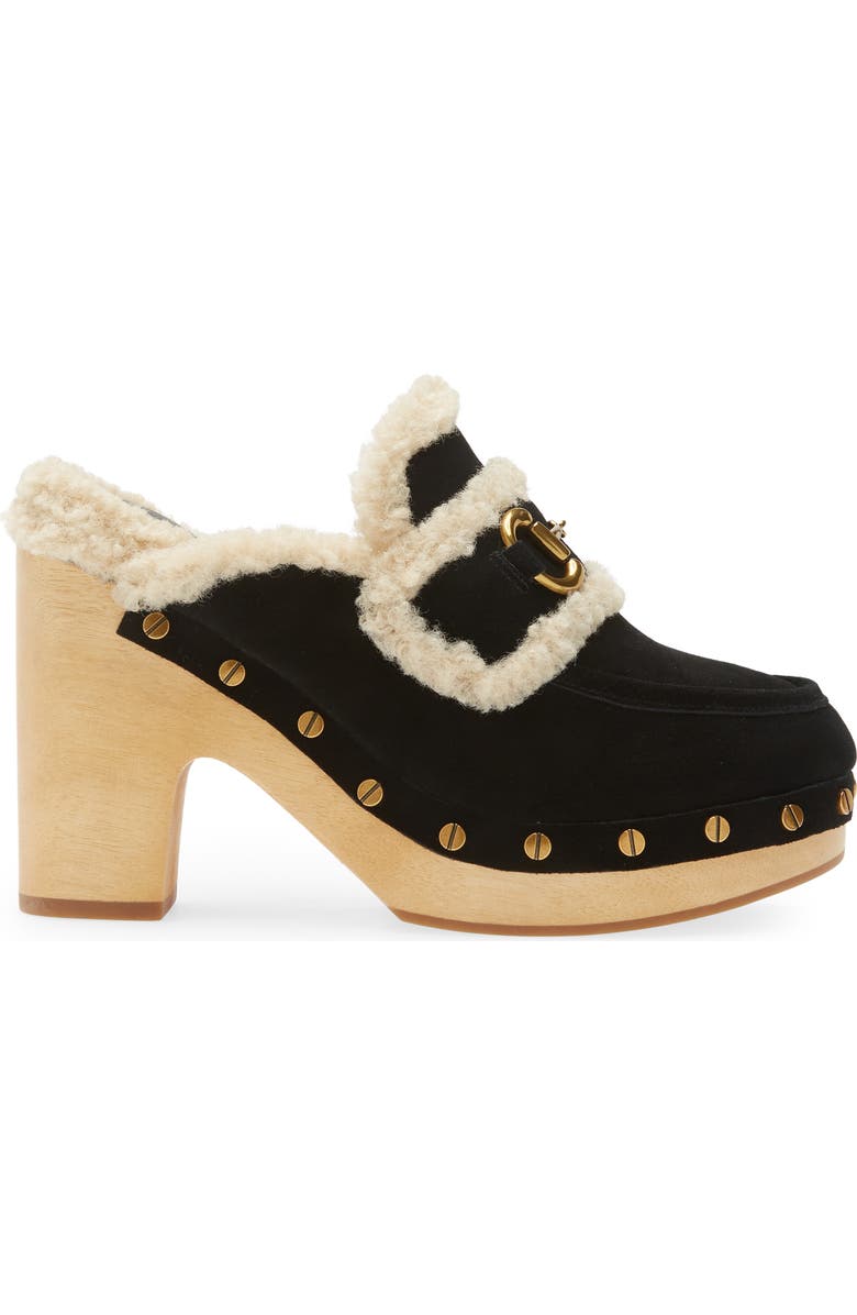 Jeffrey Campbell Delanie Faux Shearling Mule, Alternate, color,