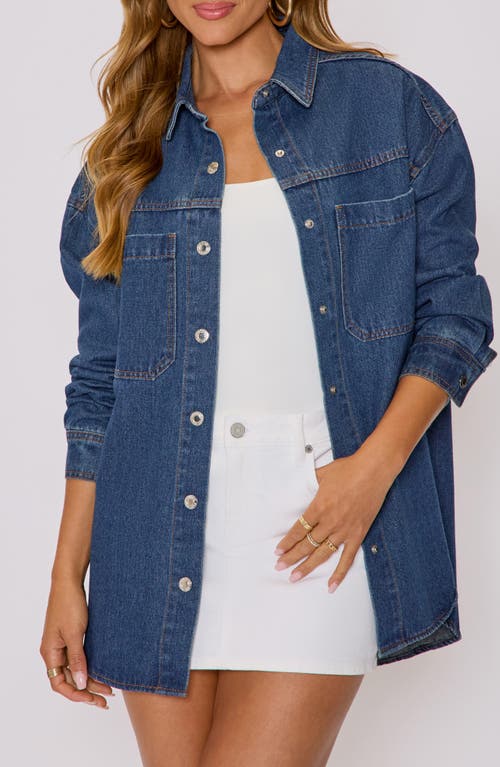 Vici Collection Kai Denim Shirt In Blue