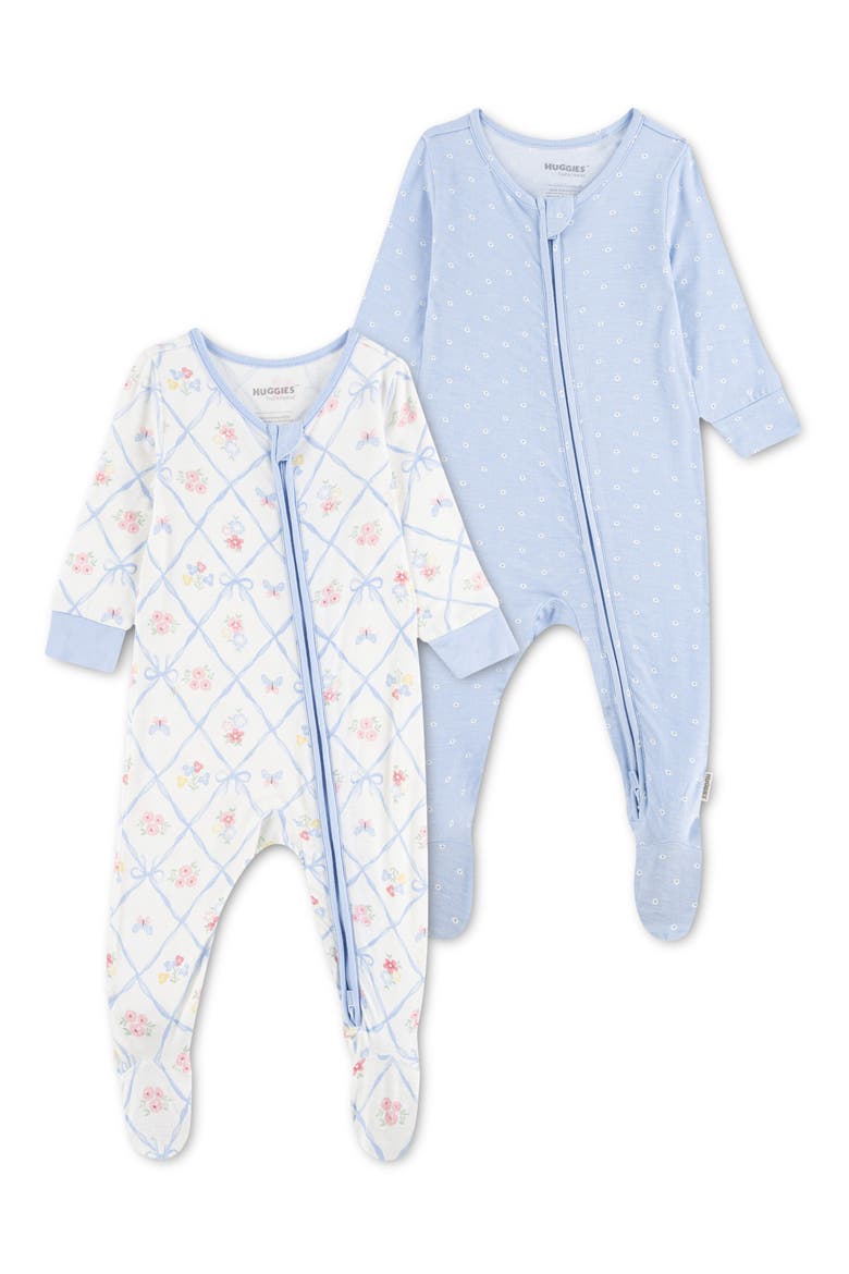 2-Pack Stretch Viscose Footies, Main, color, WINDSURFER