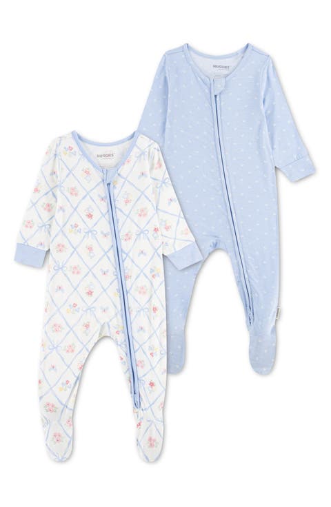 2-Pack Stretch Viscose Footies (Baby)
