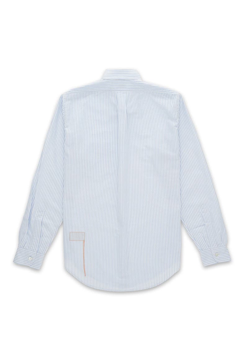King Pocket Shirt, Alternate, color, LIGHT BLUE STRIPE
