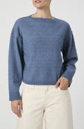 French Connection Boat Neck Drop Shoulder Sweater