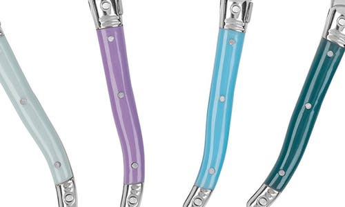 French Home 8-piece Spreader Knife Set In Purple