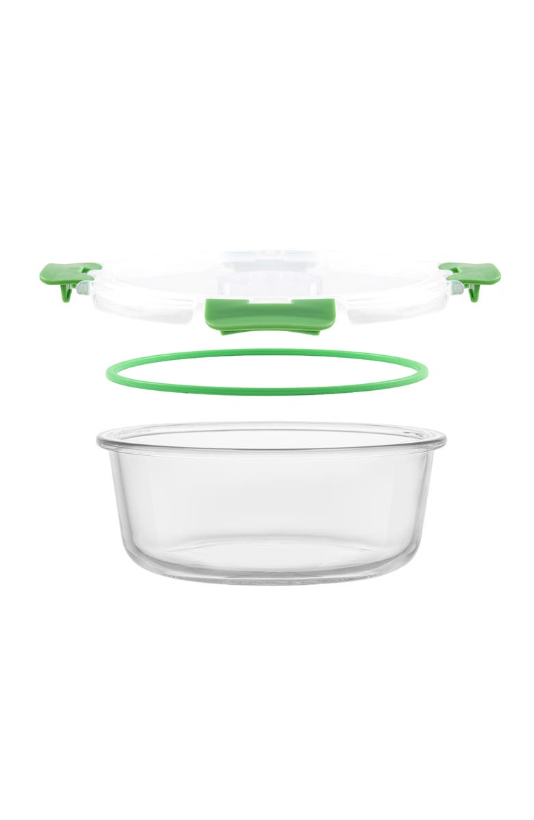 JoyJolt 24-Piece Glass Food Storage Containers with Lids, Alternate, color,