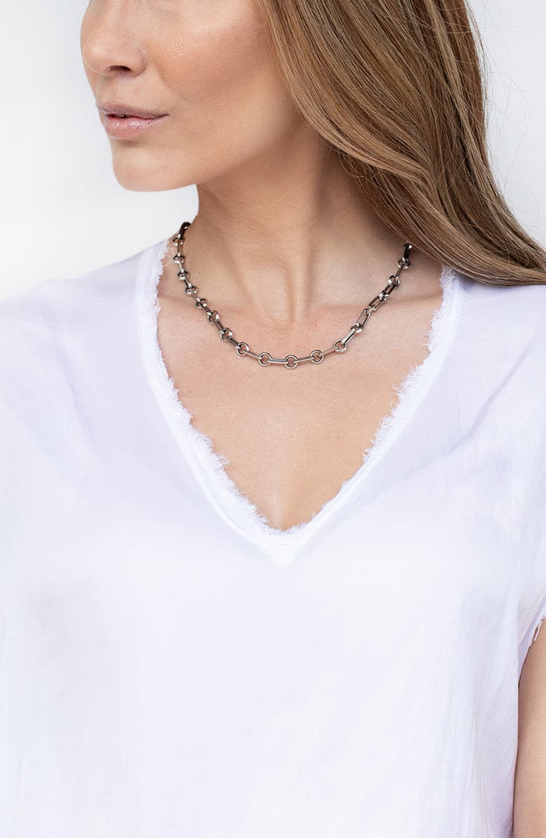 Sheryl Lowe Soho Chain, Alternate, color, Sterling Silver
