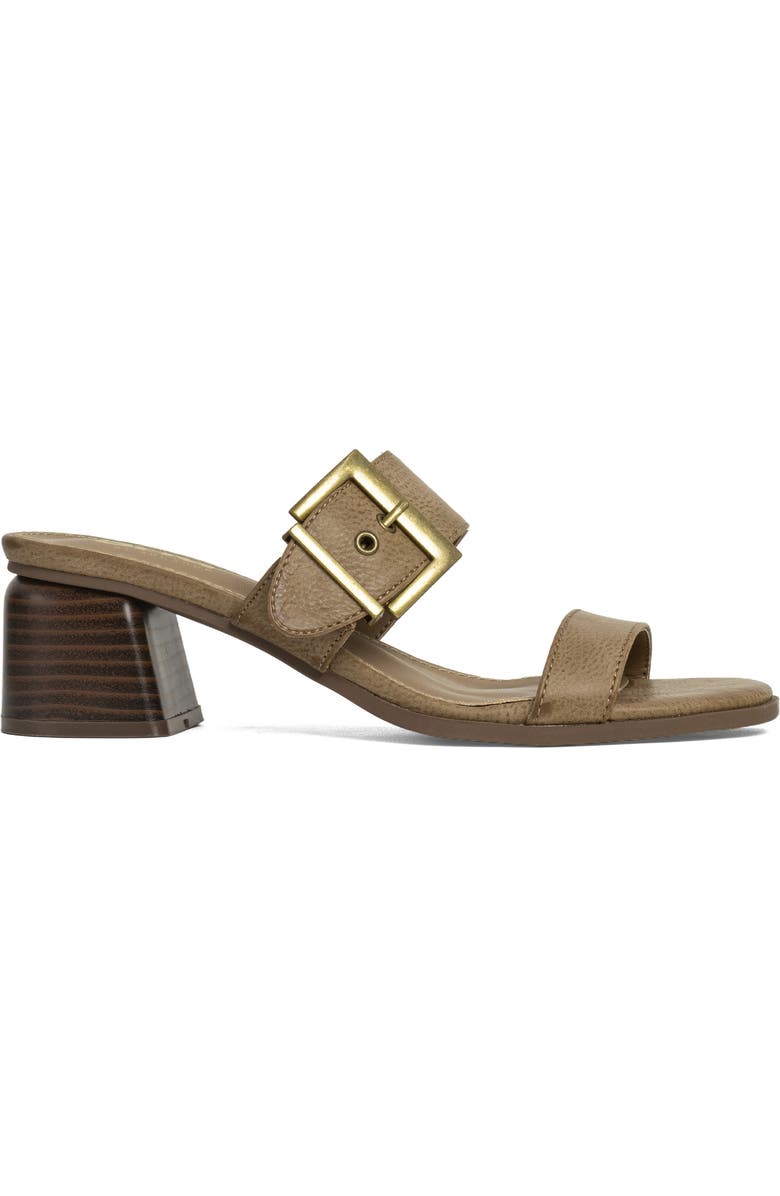 SHUSHOP Eden Slide Sandal, Alternate, color, Taupe