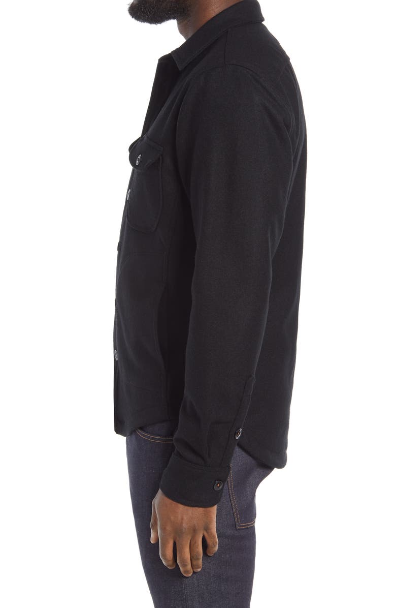 HIROSHI KATO Heavy Melton Wool Jacket, Alternate, color,