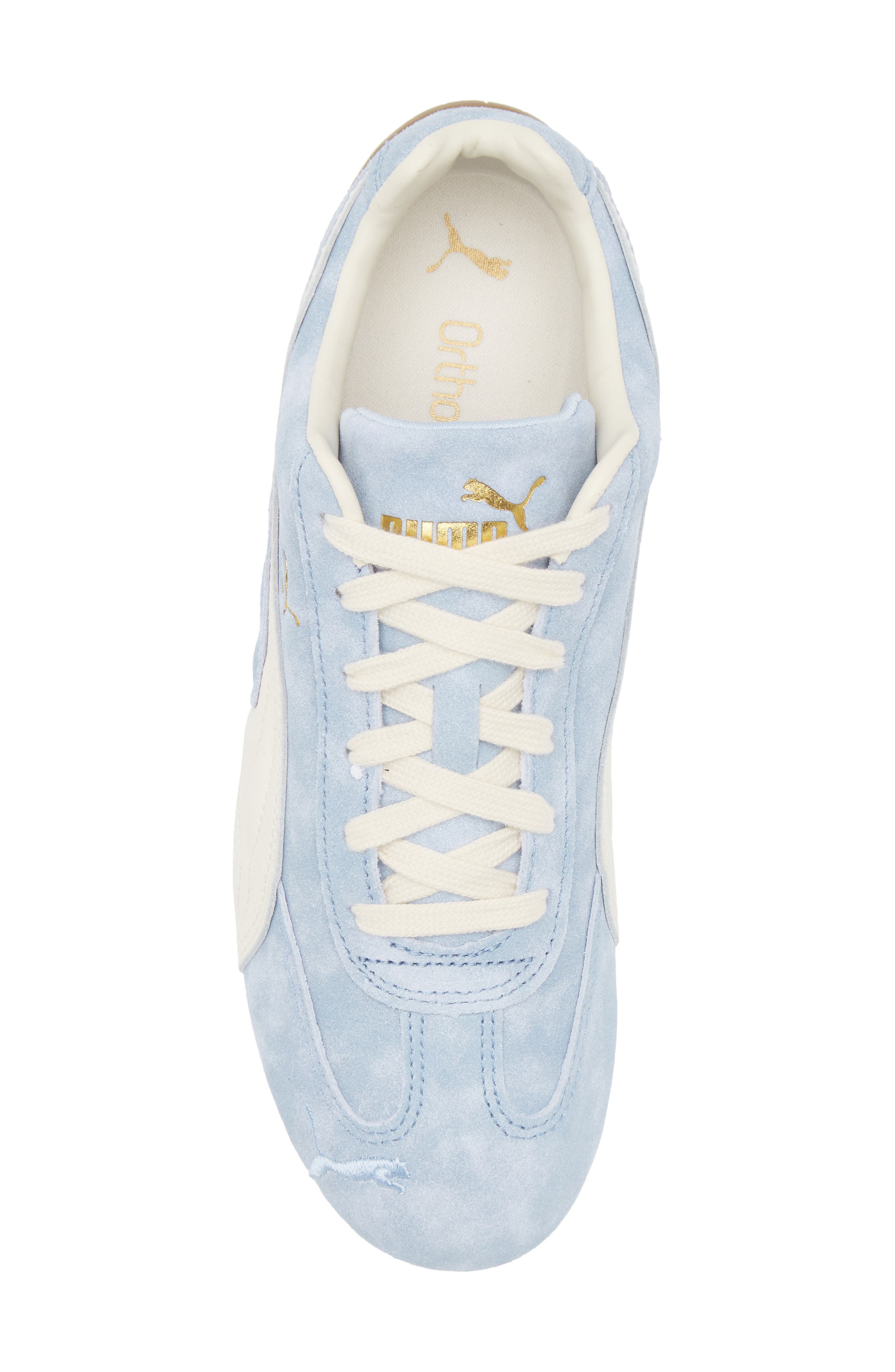 PUMA Speedcat Faded Sneaker, Alternate, color, Haute Tropic/ Alpine Snow