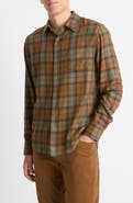 Vince Castaic Plaid Button-Up Shirt