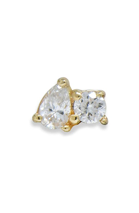 Cléo Jumelle Lab Grown Diamond Stud Earring