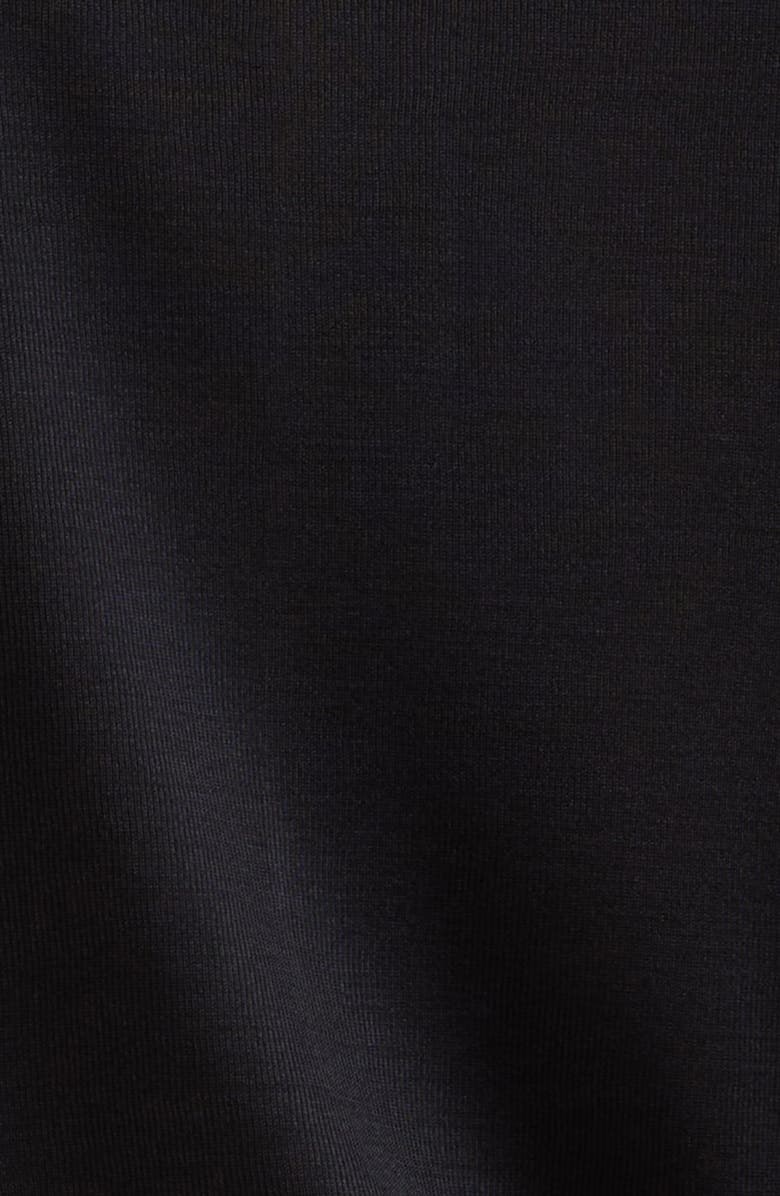 TOM FORD Silk Jersey Polo, Alternate, color, Black