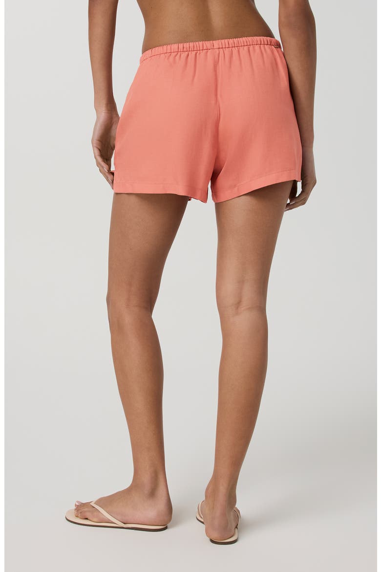 Trestles Twill Shorts, Alternate, color, SUN STONE