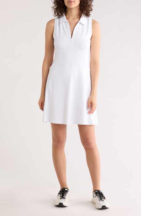 Zella Replay Sleeveless Polo Dress & Shorts Set