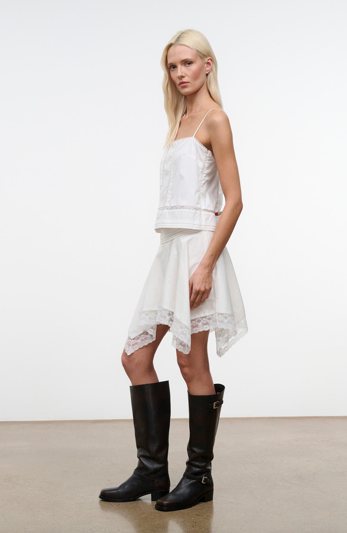 Brooklyn Leather Knee High Boot, Alternate, color, ESPRESSO DISTRESSED